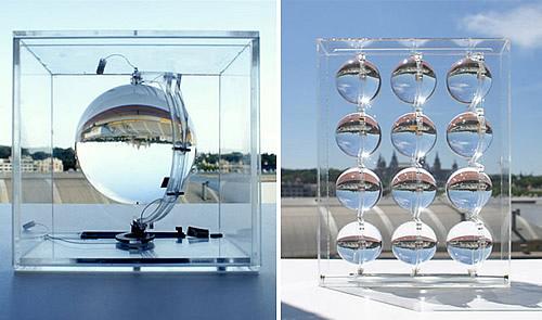 球面玻璃太阳能发电器 自然光月光也可以