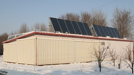 太阳能空气采暖系统示范工程建设